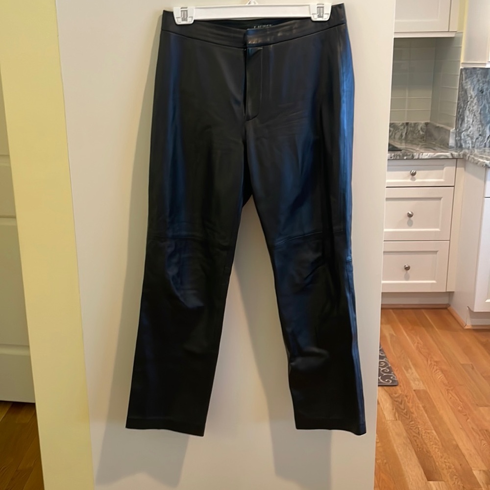 Lauren Ralph Lauren leather pants size 2